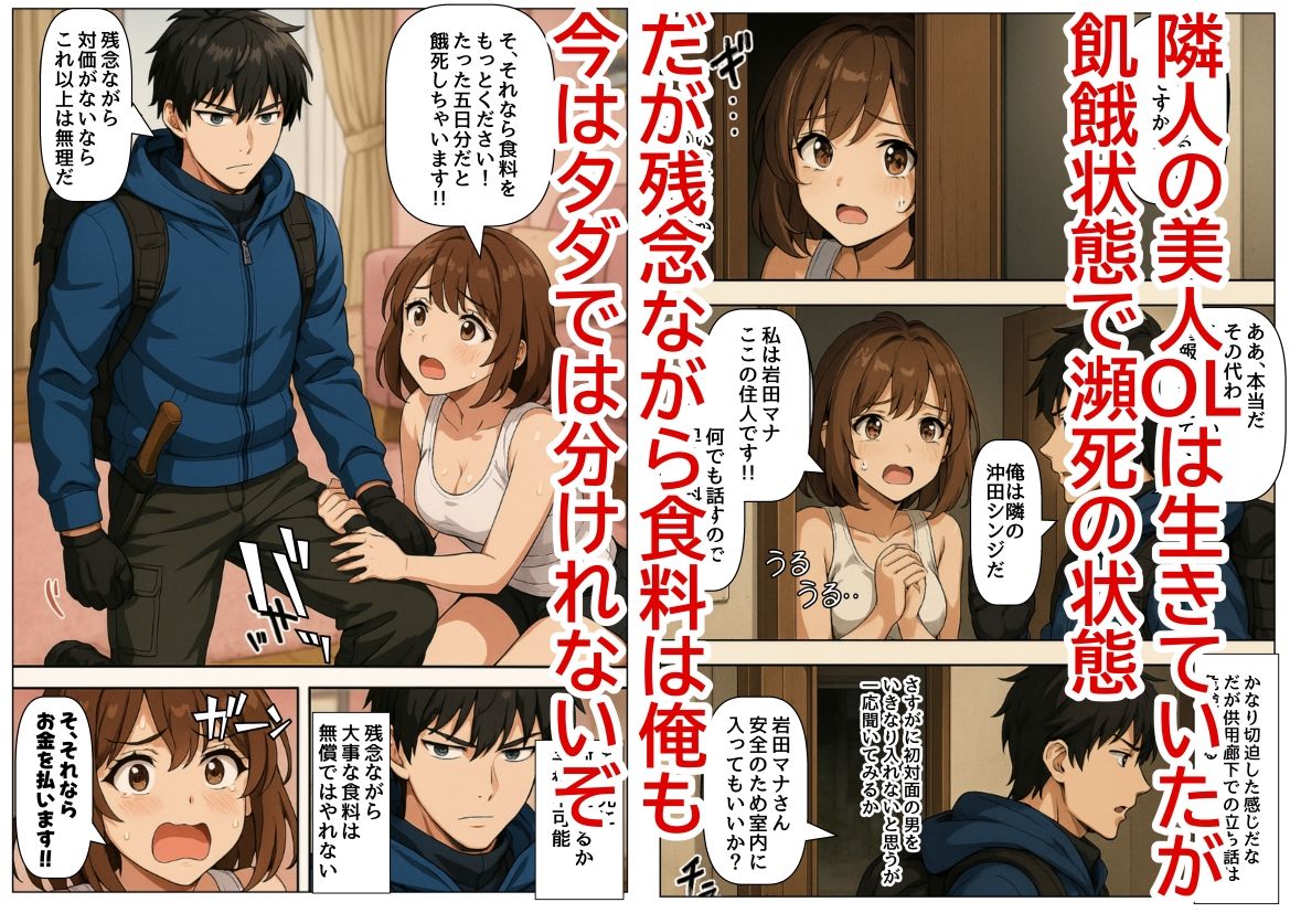 モンスターだらけの崩壊世界になったけど、俺だけ【チート付与能力】で自由気ままにサバイバルしていく《第1話》