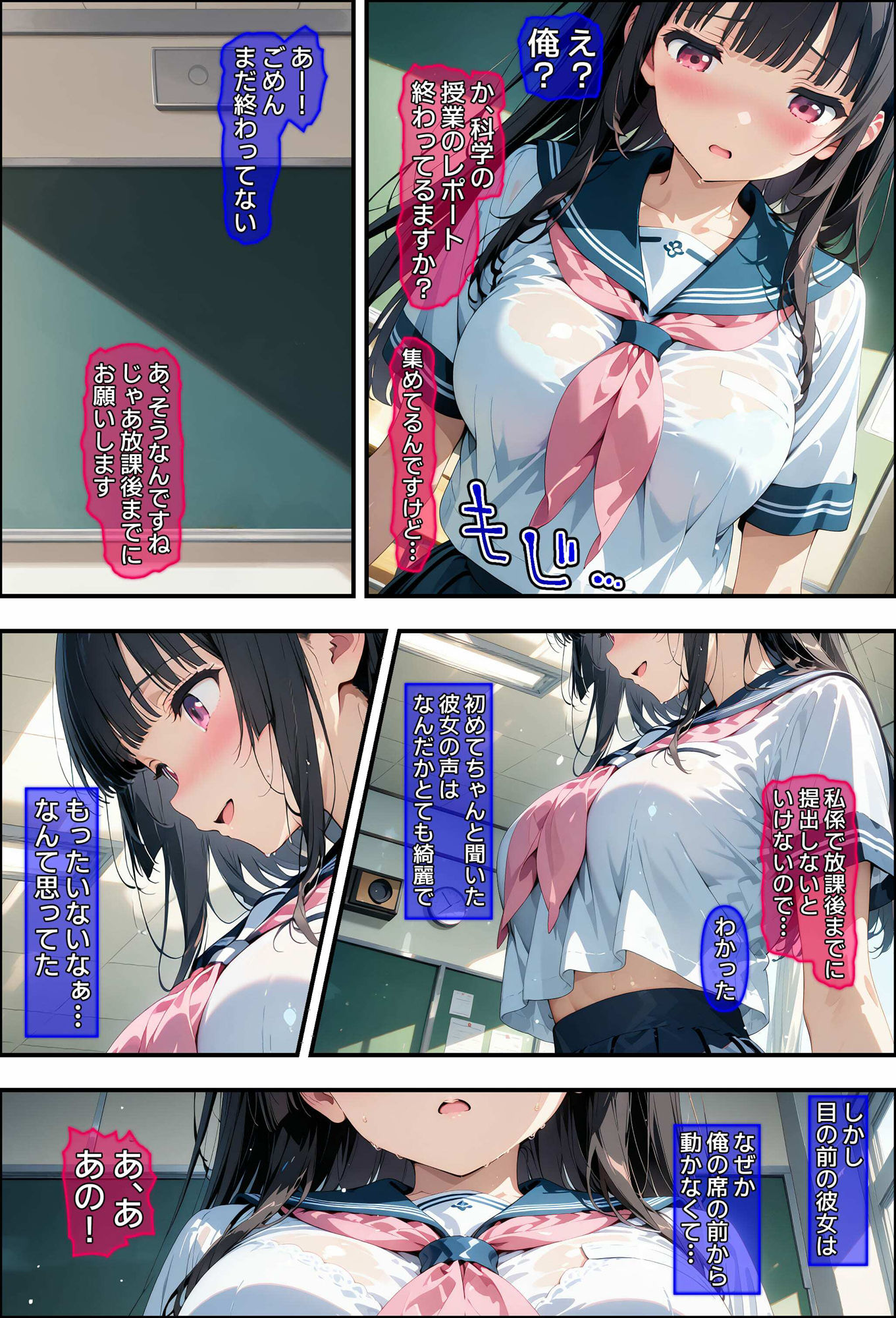 【漫画】処女の陰キャJ〇を壊した日