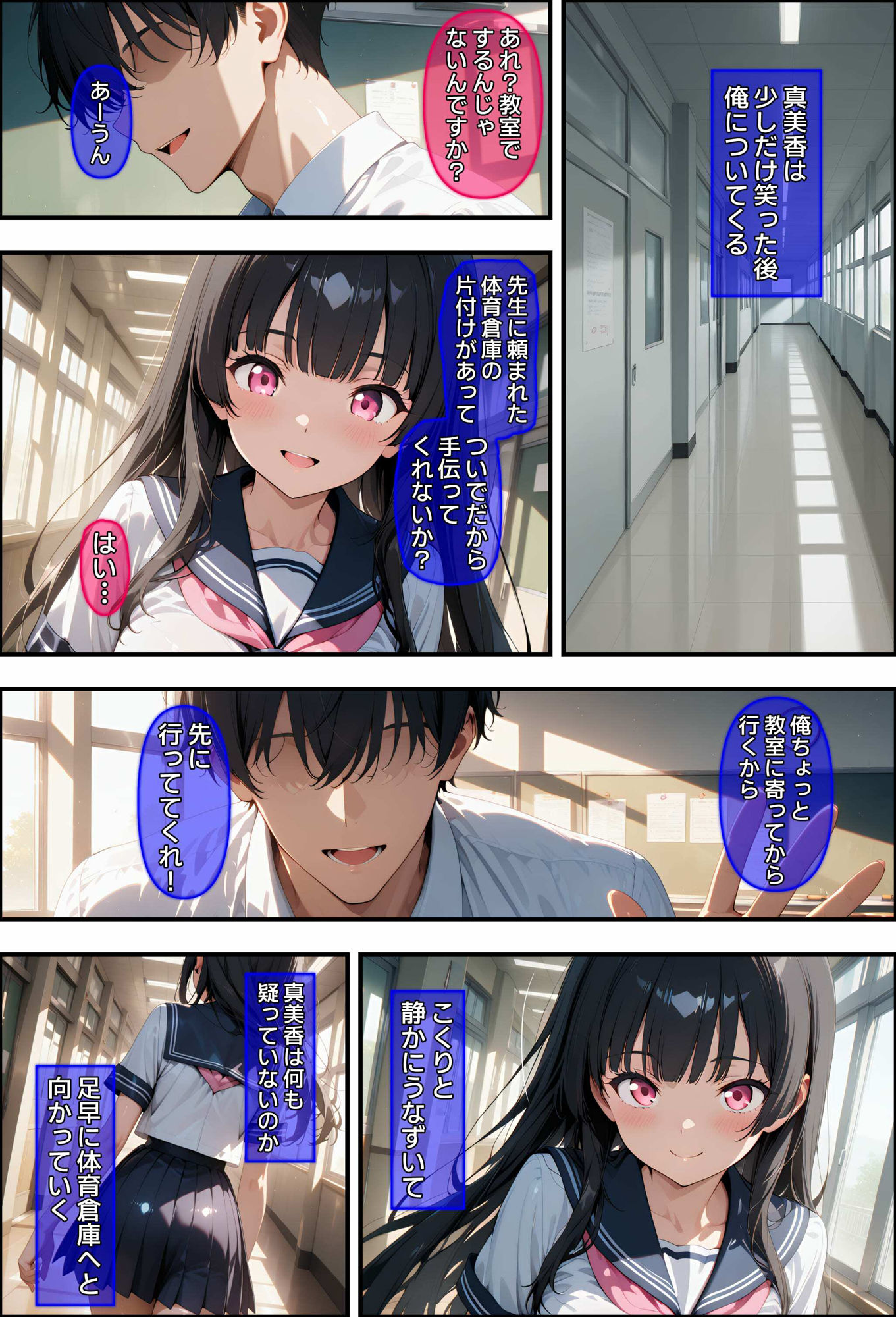 【漫画】処女の陰キャJ〇を壊した日