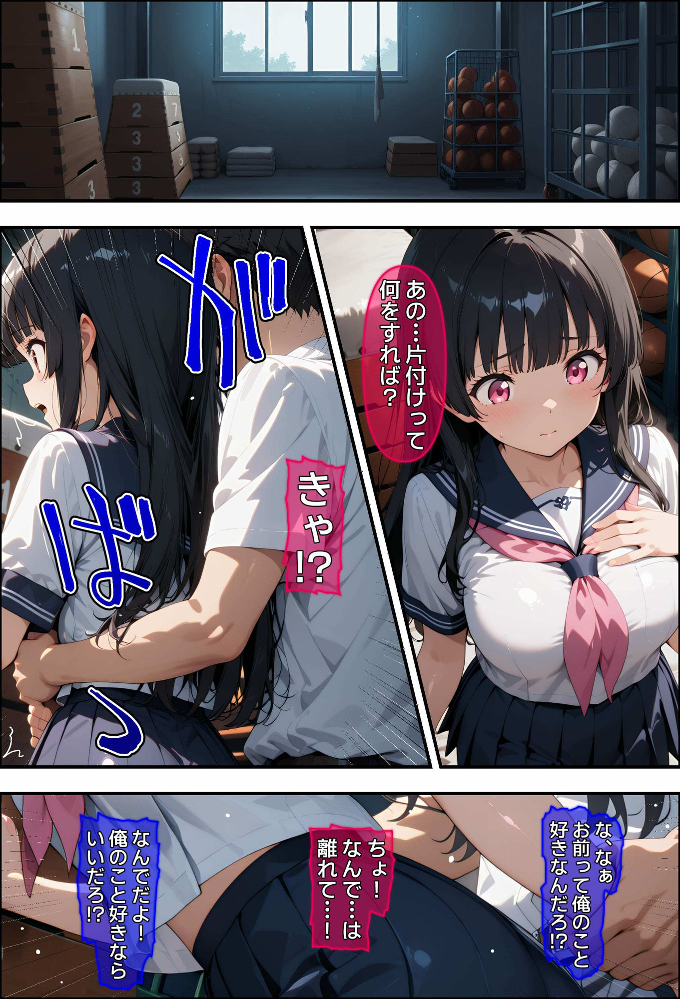 【漫画】処女の陰キャJ〇を壊した日
