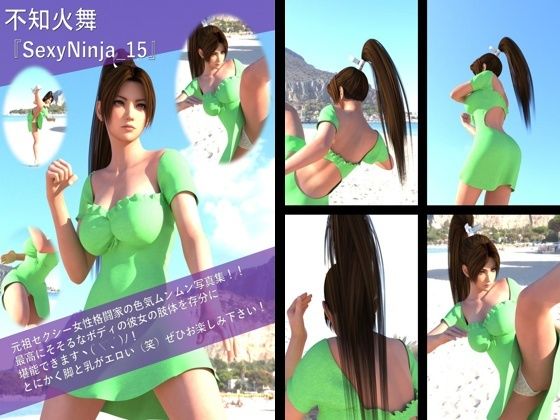 【TD500】元祖セクシー女性格闘家『不知火舞（しらぬいまい）』の学生服写真集SexyNinja-11から20までの10本セット総集編2