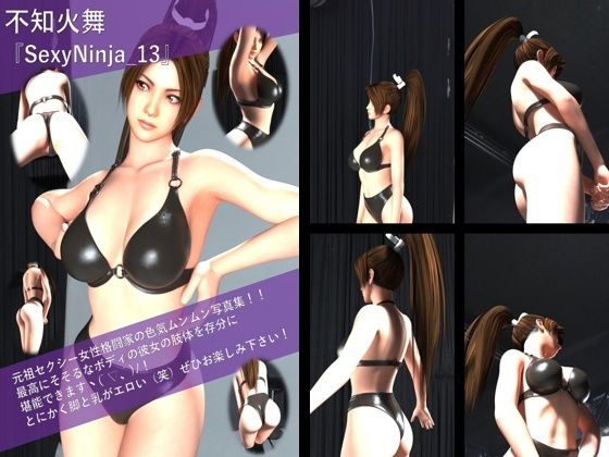 【TD500】元祖セクシー女性格闘家『不知火舞（しらぬいまい）』の学生服写真集SexyNinja-11から20までの10本セット総集編2