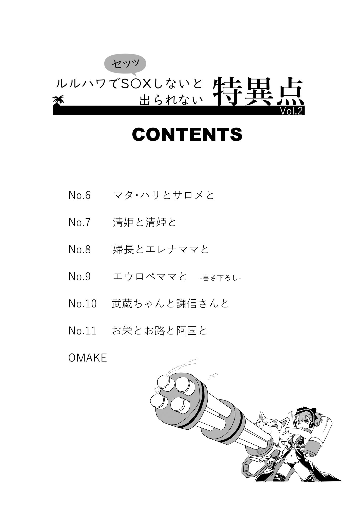 ルルハワでセッッしないと出られない特異点 Vol.2