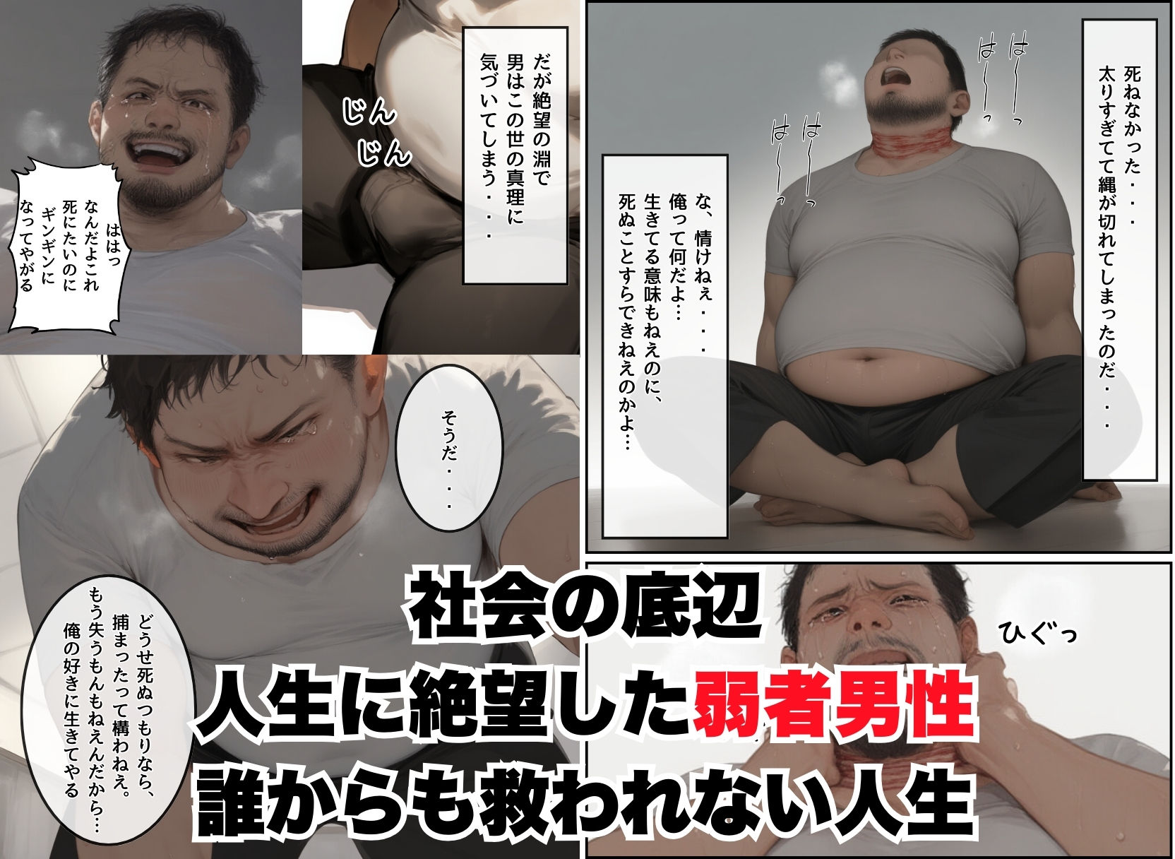 【無敵の人】人生に絶望した弱者男性のおじさんが無敵になるまで