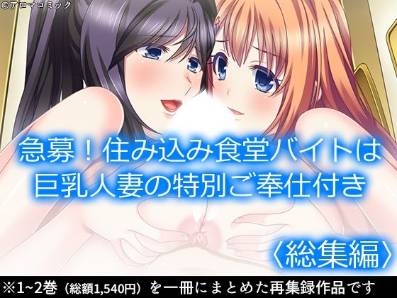 急募！住み込み食堂バイトは巨乳人妻の特別ご奉仕付き ＜総集編＞