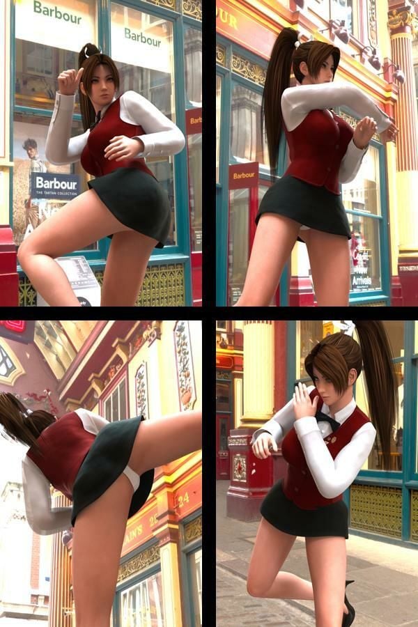 【TD100】元祖セクシー女性格闘家『不知火舞（しらぬいまい）』の写真集SexyNinja-32