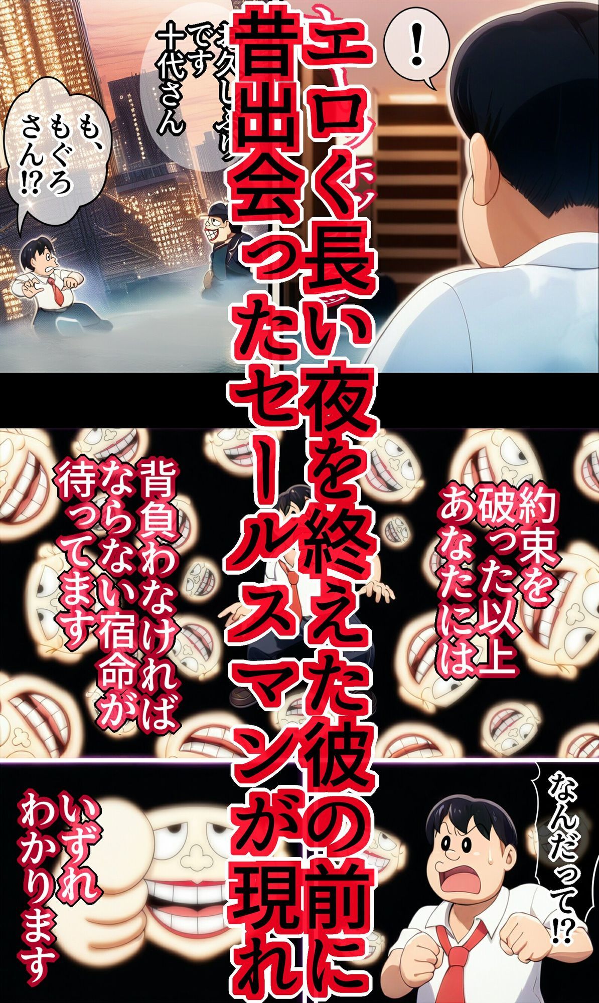 【ショート版】エロいセェルスマン2〜代償NTR、おまけに托卵〜【妊娠中の妻を裏切り別の女子学生と不倫子作りセックスをしたら…】
