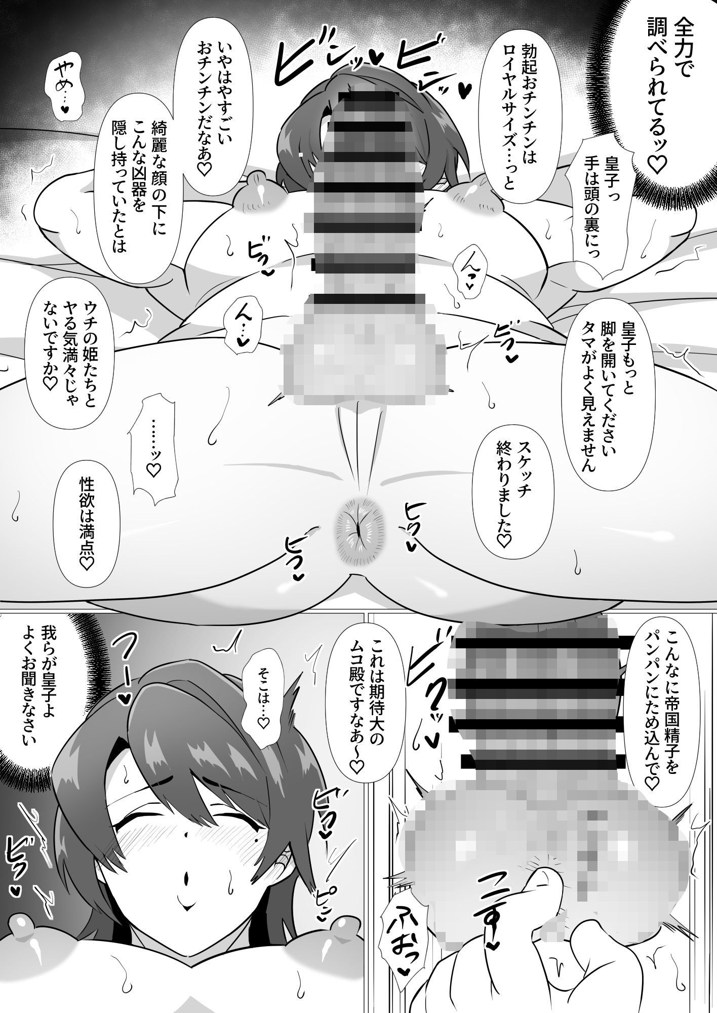 ムコ入り皇子のオス検査