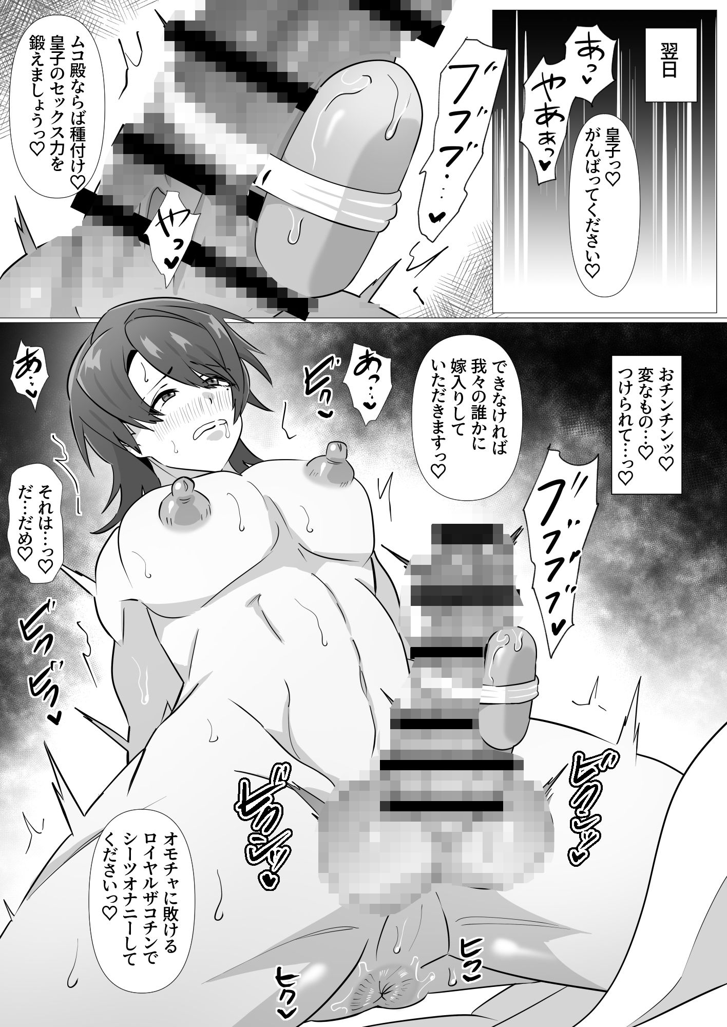 ムコ入り皇子のオス検査