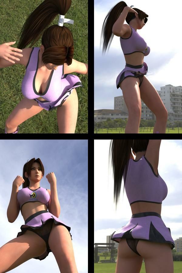 【TD100】元祖セクシー女性格闘家『不知火舞（しらぬいまい）』の写真集SexyNinja-34