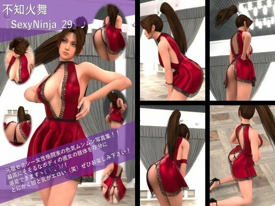 1【TD500】元祖セクシー女性格闘家『不知火舞（しらぬいまい）』の学生服写真集SexyNinja-21から30までの10本セット総集編3