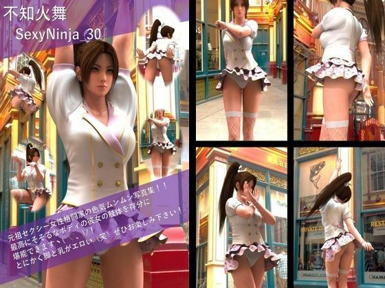 1【TD500】元祖セクシー女性格闘家『不知火舞（しらぬいまい）』の学生服写真集SexyNinja-21から30までの10本セット総集編3