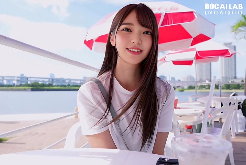 AI現役女子大生インフルエンサー AV Debut！！@ゆりちゃん