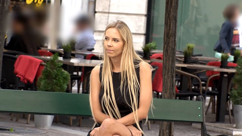 ヨーロッパの街角ナンパ！スタイル抜群金髪娘は正統派美人でやっぱり爆乳！青い瞳を輝かせ日本のAVでエンジョイセックスライフ！