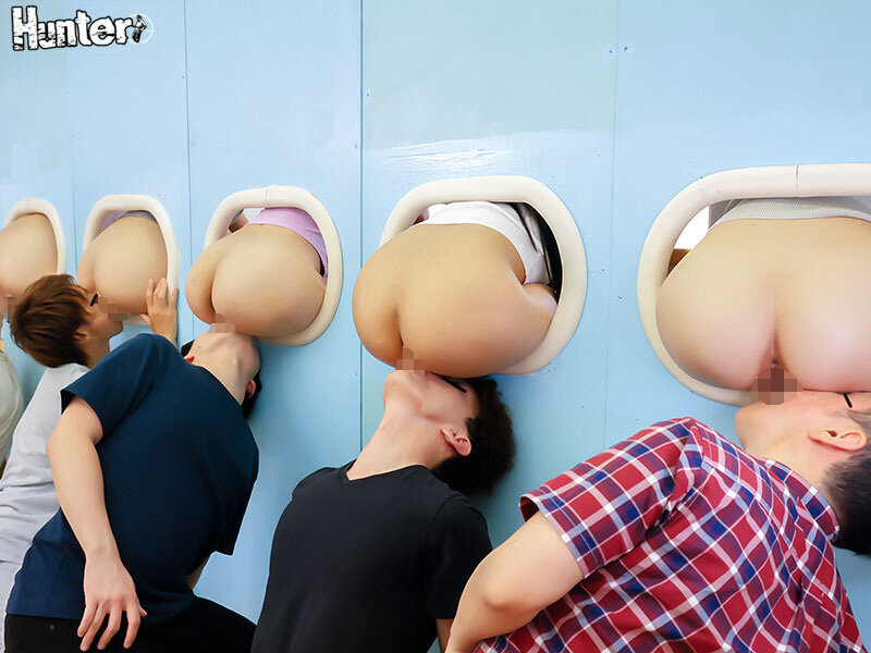 壁尻シェアハウス 女性住人が日替わりで壁尻当番!?触り放題!舐め放題!当然チ〇ポも挿れたい放題!