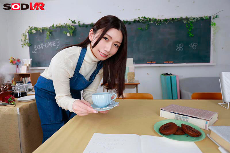 【VR】【8K】マイペースなブックカフェのお姉さんの裏の顔は赤ちゃん汁狂い 淫語で聴覚を侵し視覚でボクの肉棒を熱く激しく咥え込む 戸川なみ