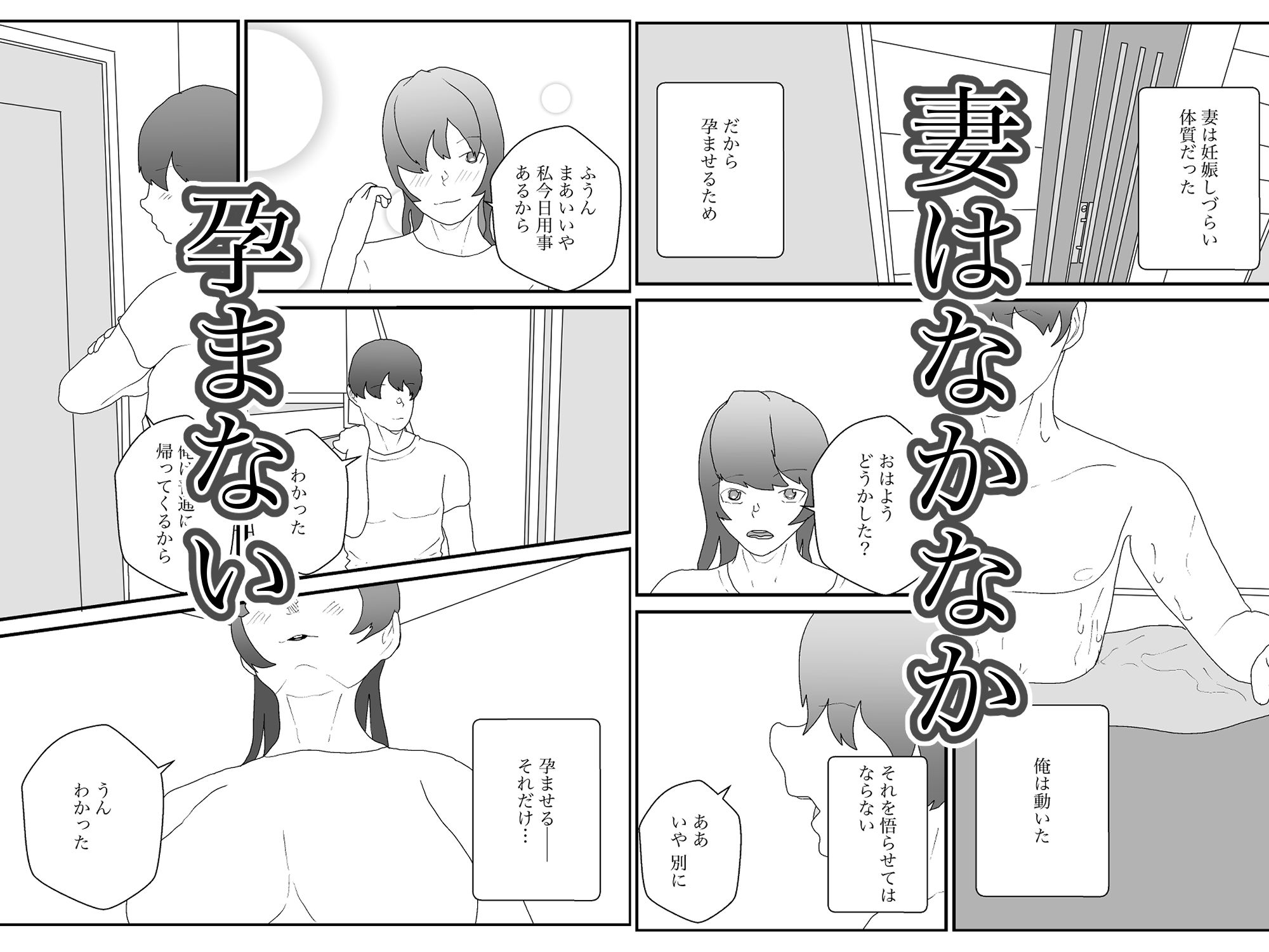 巨乳若妻の孕ませ物語〜彼女を孕ませるまでの記録〜