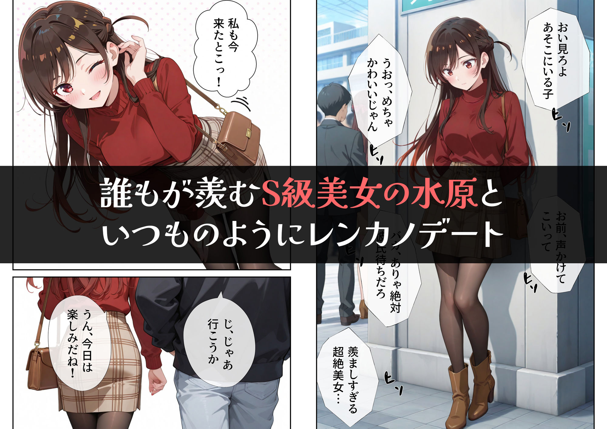 レンタル彼女、催◯洗脳で寝取ります