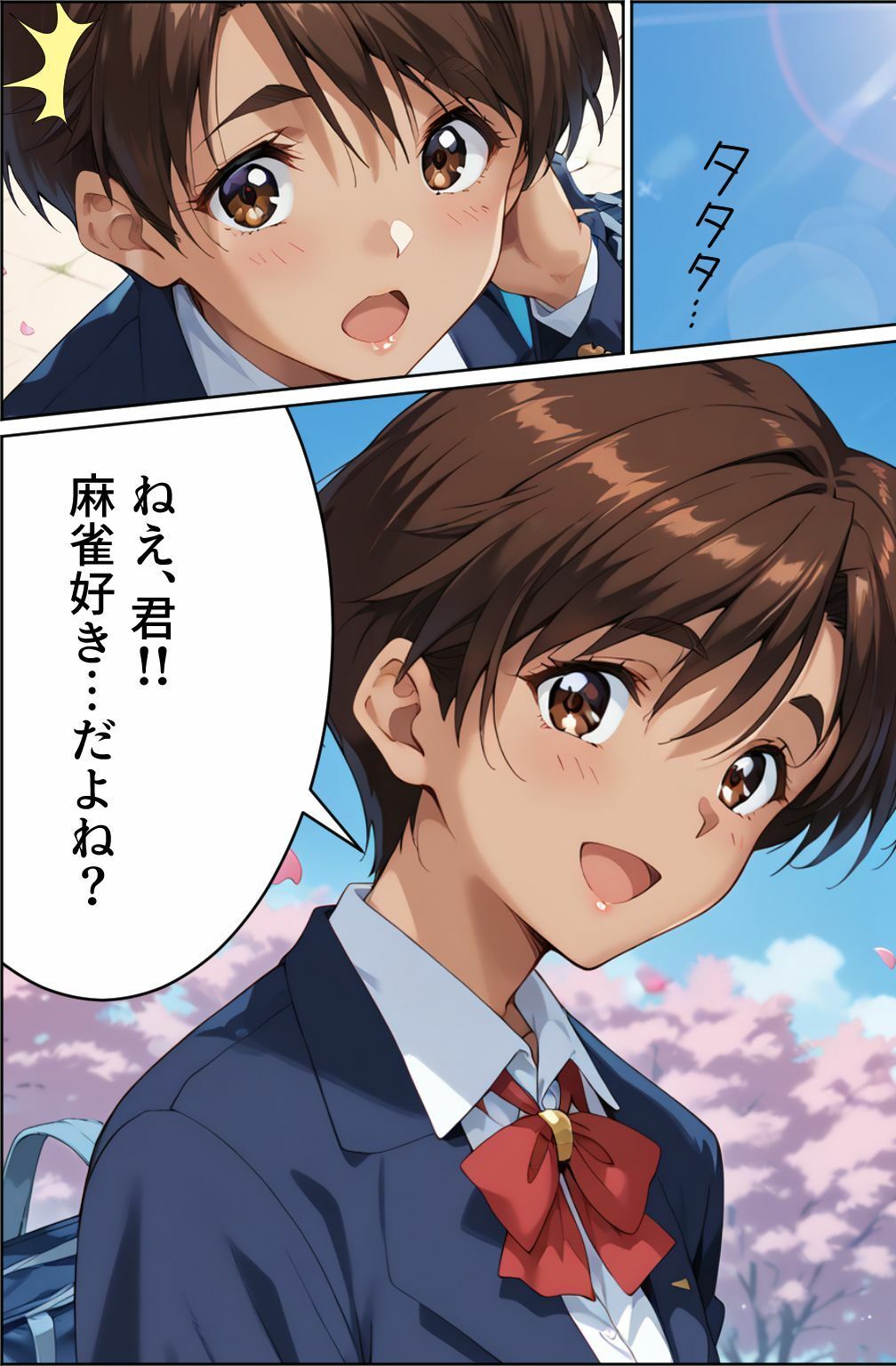 脱衣麻雀で勝負してもらっていいですか？Vol.12（スーパーリ〇ル麻雀）287枚