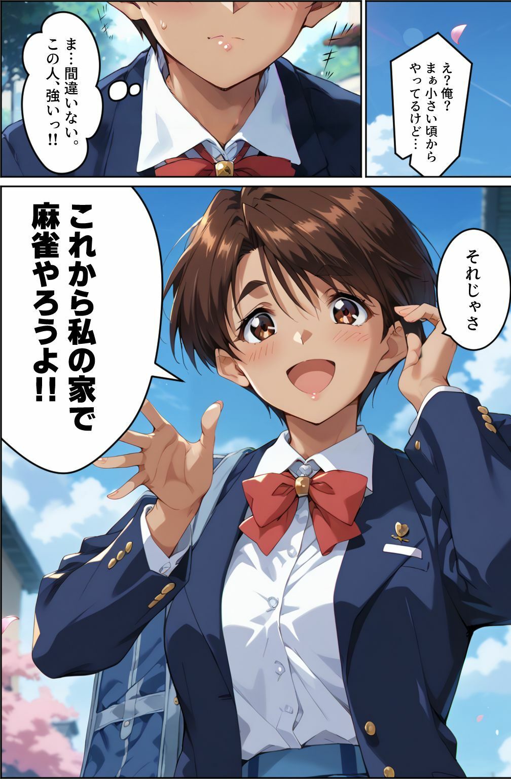 脱衣麻雀で勝負してもらっていいですか？Vol.12（スーパーリ〇ル麻雀）287枚