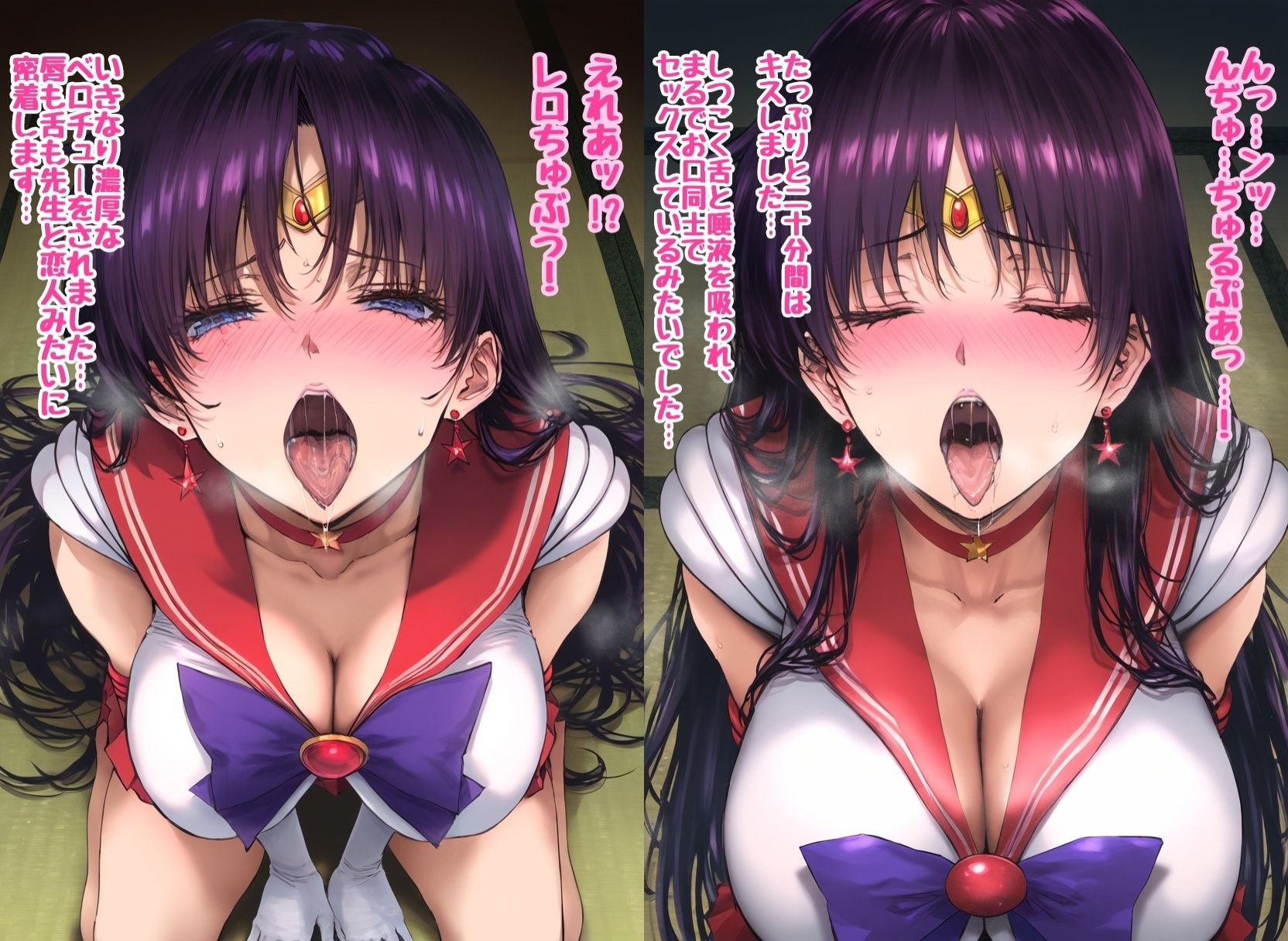 セーラーマーズと担任教師 〜えっちな絵本シリーズ火野レイ編〜