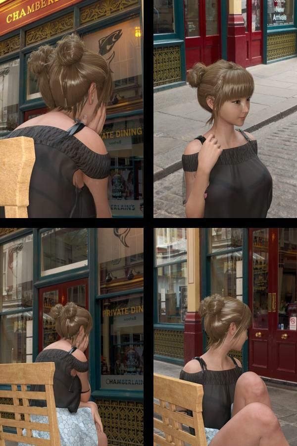 『理想の彼女を3DCGで作ります』から生まれたバーチャルアイドル「一ノ瀬廻里（いちのせめぐり）」のJDモデル風写真集:JDModel_01