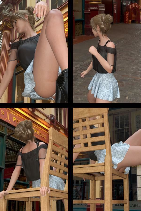 『理想の彼女を3DCGで作ります』から生まれたバーチャルアイドル「一ノ瀬廻里（いちのせめぐり）」のJDモデル風写真集:JDModel_02