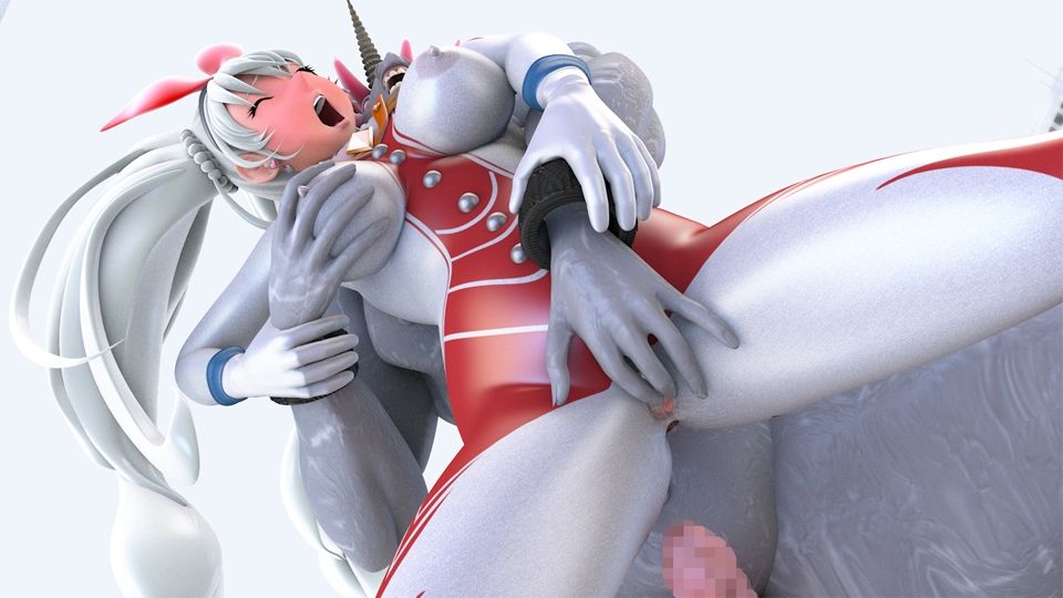 光の女神メロディナVSユニコーン星人・仲間の目の前で