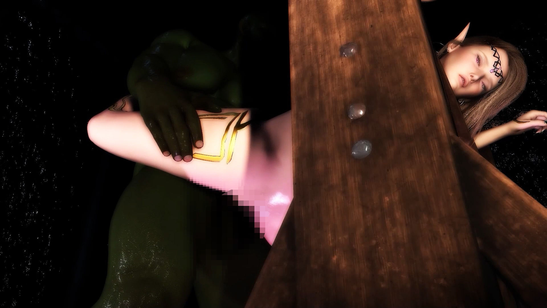 エルフ王女敗北オークNTR妊娠ウェディング