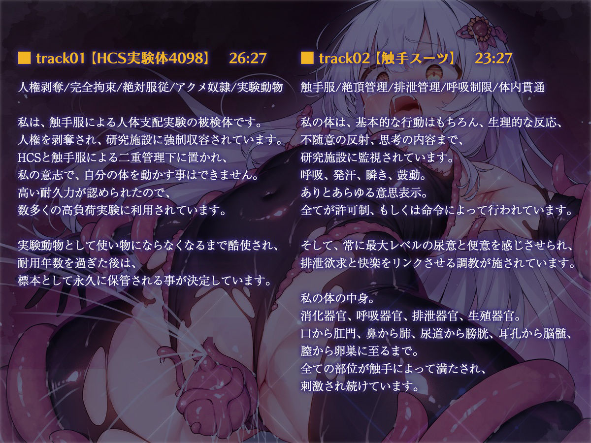 絶対服従プログラムIV 実験体4098 〜淫獄アクメ管理調教〜