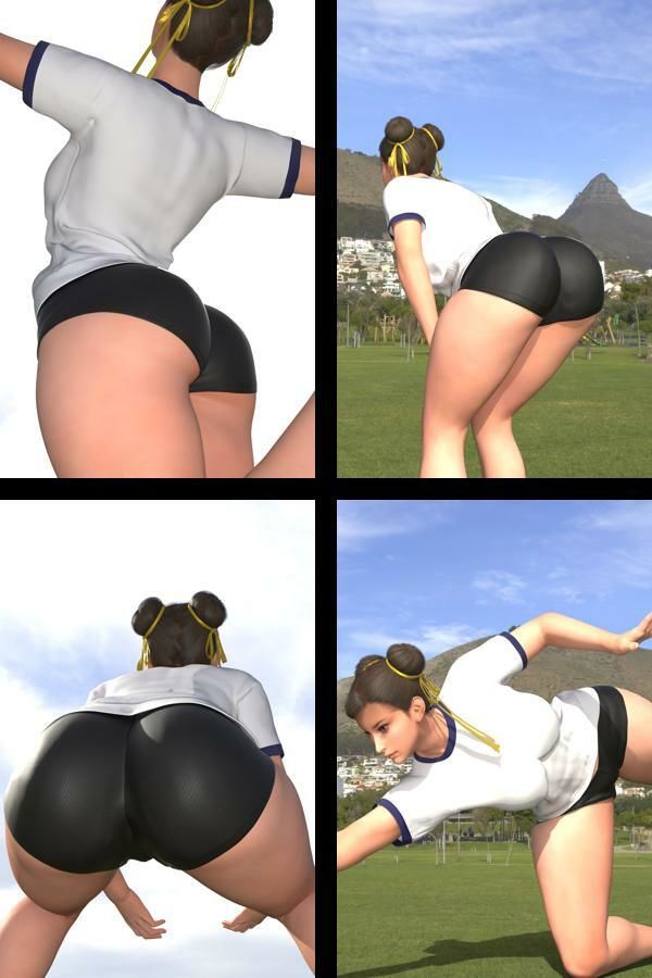 最強の元祖格闘女子『春麗(チュンリー)』の写真集 Beautiful_Spring-03