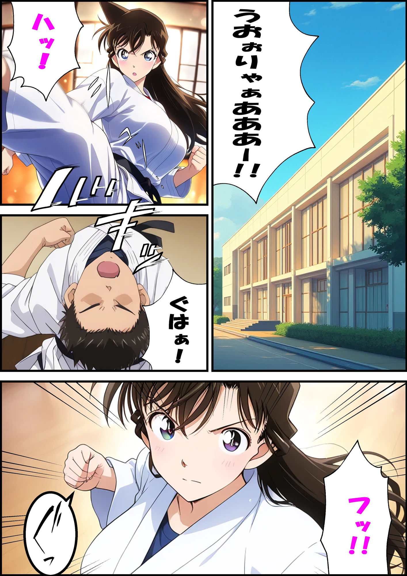 名探偵コ〇ン 毛利蘭 強●わいせつ事件