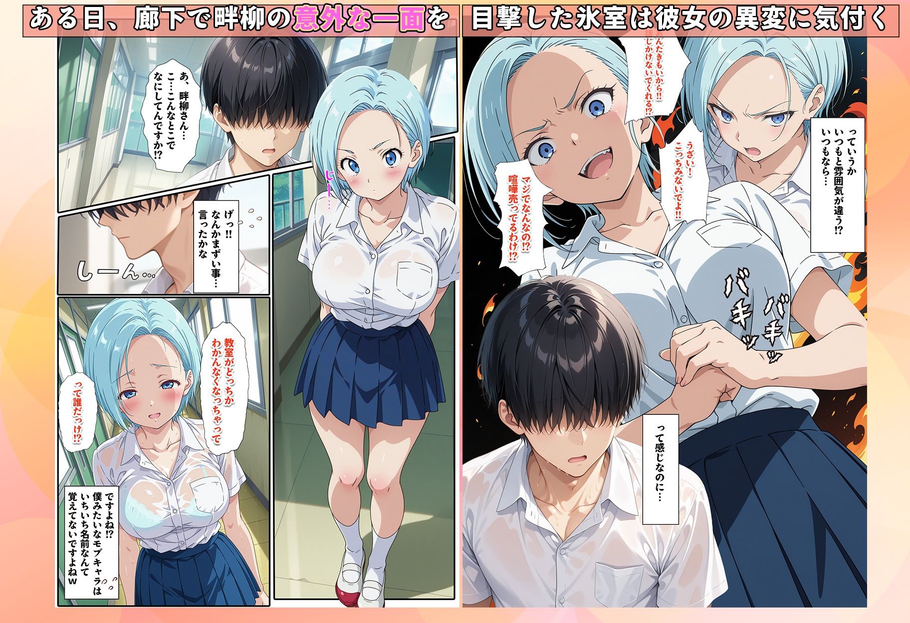先生からクラスの1軍ギャルを見舞いに行くよう言われただけなのに