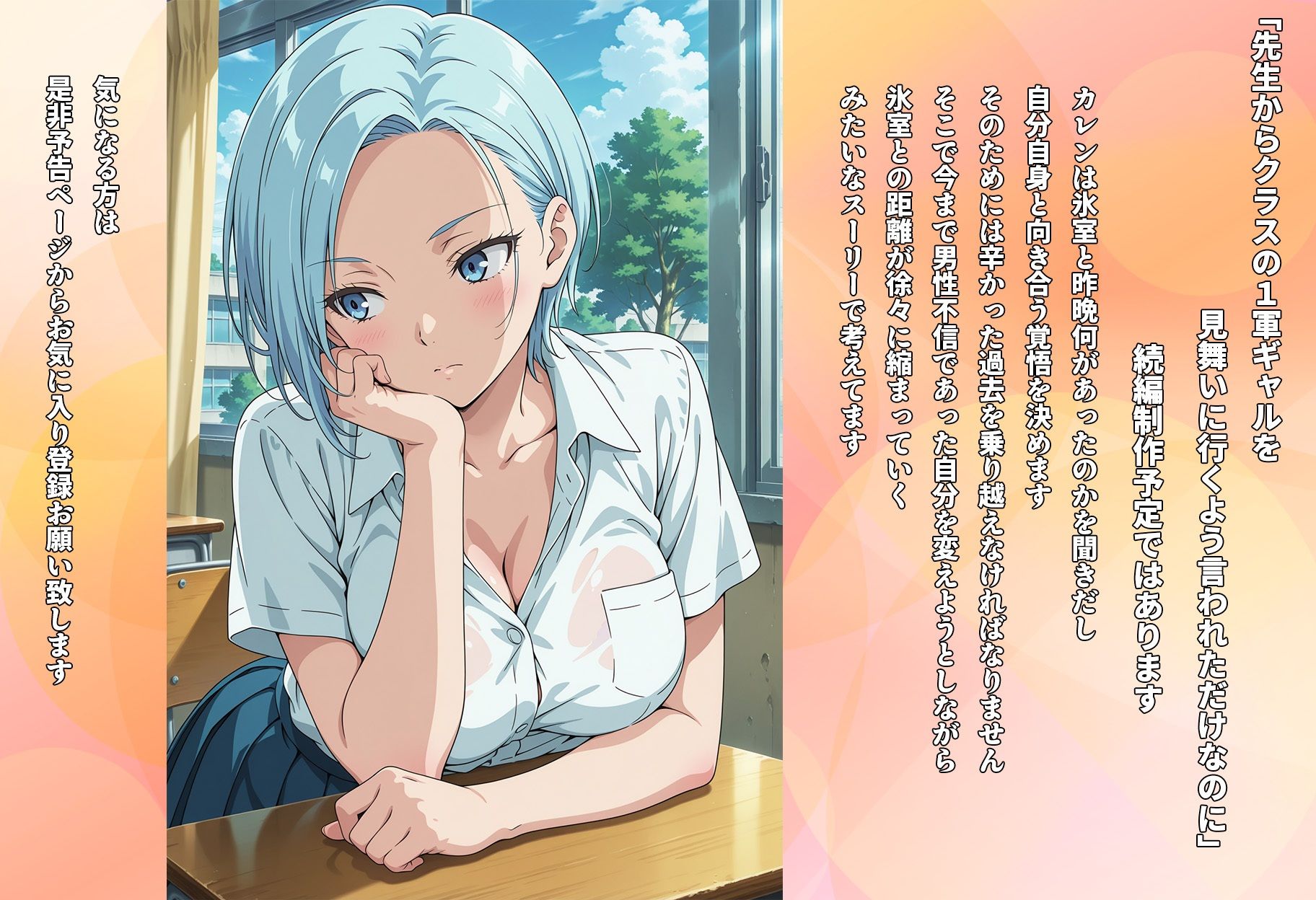 先生からクラスの1軍ギャルを見舞いに行くよう言われただけなのに