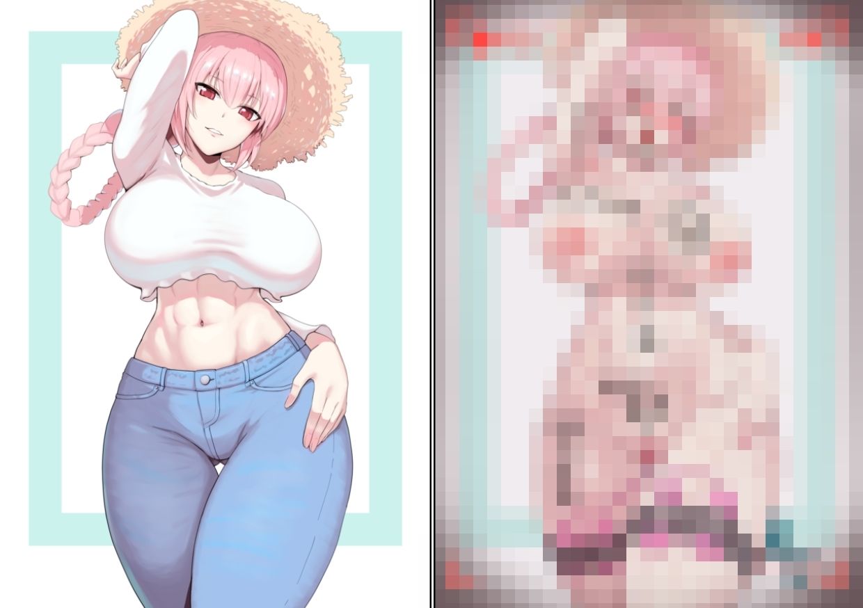 ムキムキサーヴァントが私服モデルでエロ顔を晒すCG集