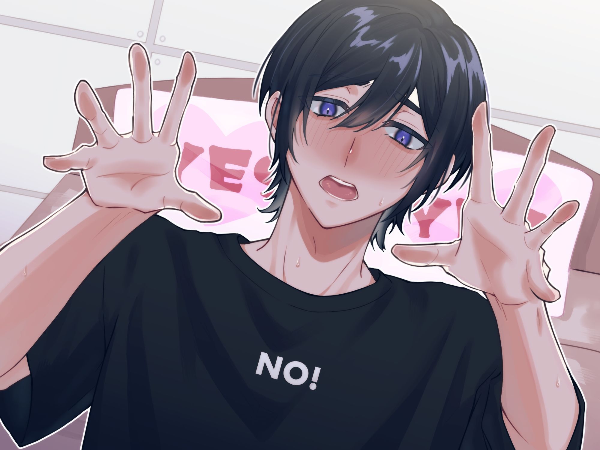 拗らせユニコーン男子のアイデンティティ〜突如セ出部屋に閉じ込められたけど、君の処女は俺が守る！〜