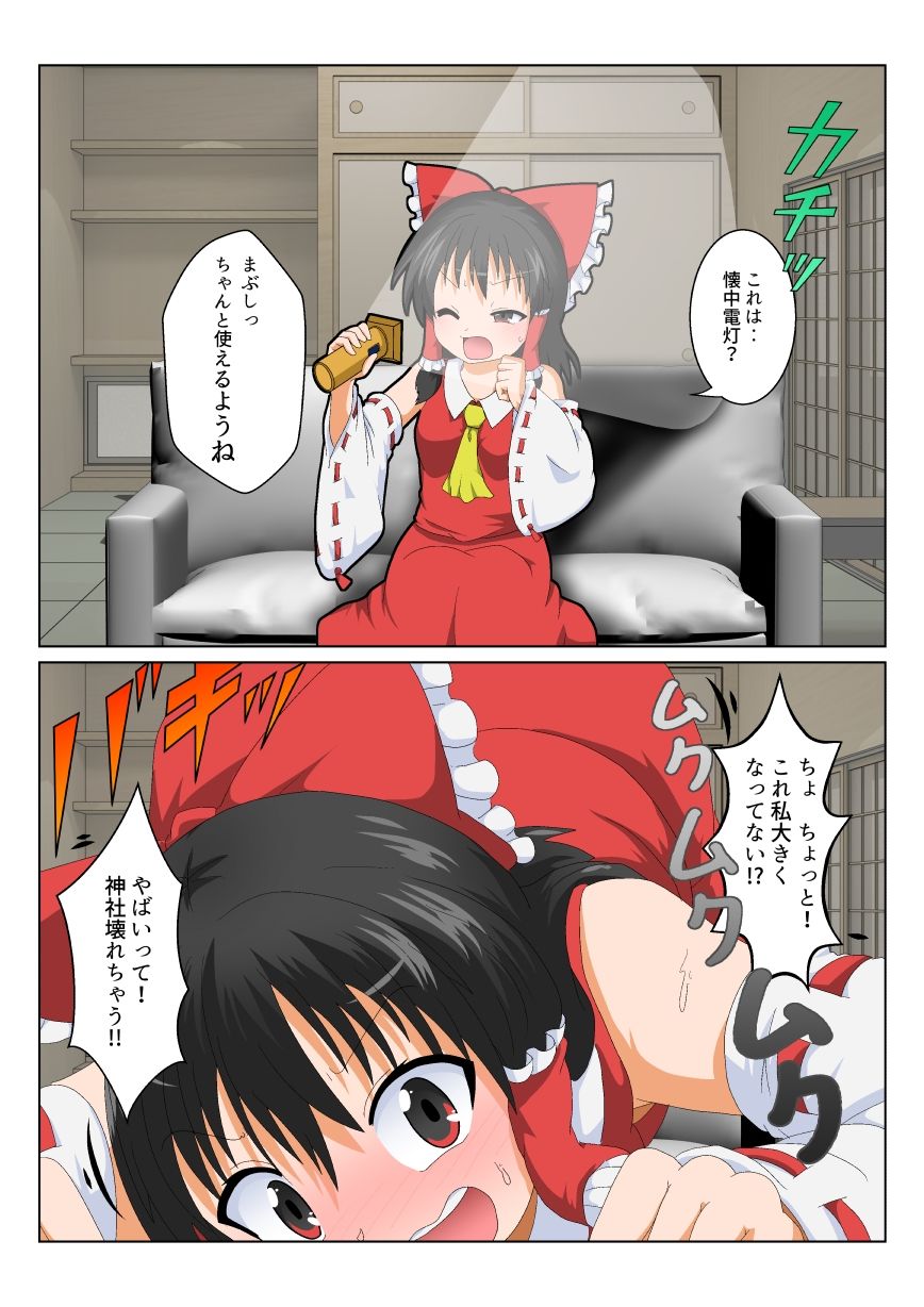 博麗霊夢で不思議なおもちゃで特殊性癖カタログ