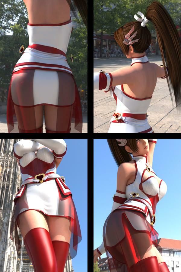 【TD100】元祖セクシー女性格闘家『不知火舞（しらぬいまい）』の写真集SexyNinja-48