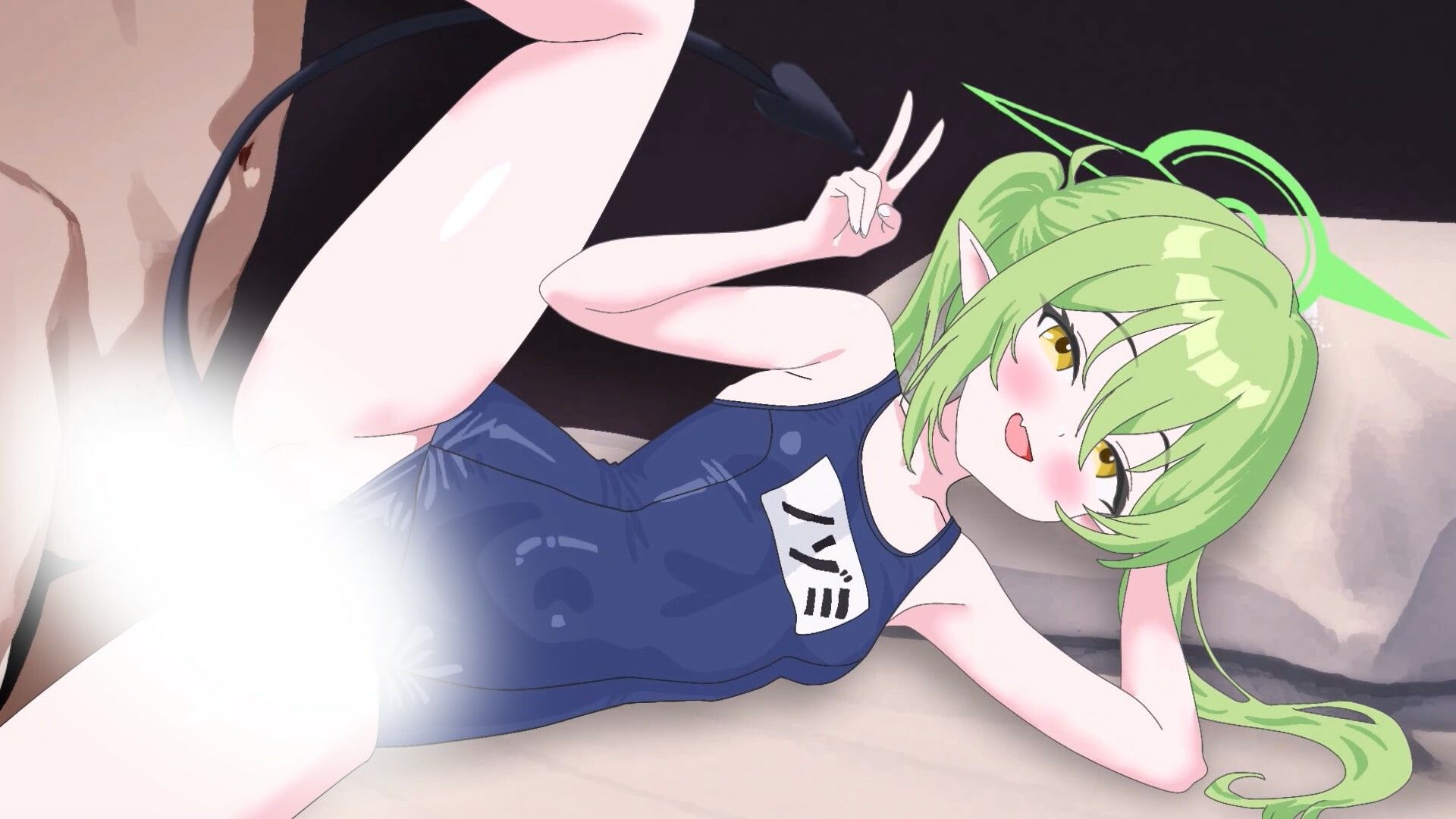 【Live2Dアニメ】スクール水着のシュポ〇キ 〜スク水ノゾミにわからせ中出しエッチ〜