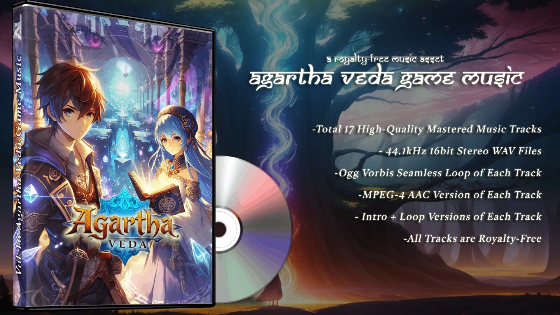 【BGM素材】Agartha Veda Game Music
