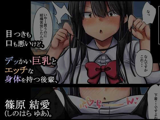 目つきも口も悪い後輩ちゃんは俺のことが好きなのでスケベな水着お願いしてめちゃくちゃHしました。