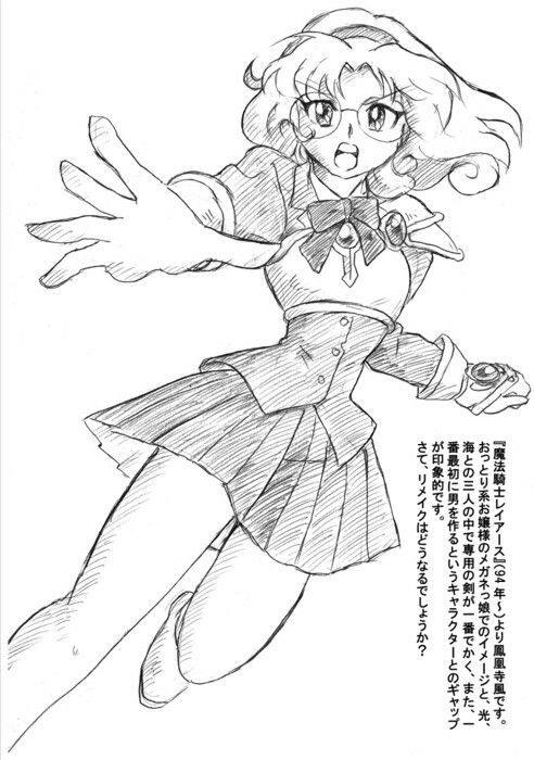 懐かしアニメの推しの戦うヒロインを描いてみた2025 with ダメージ Ver.