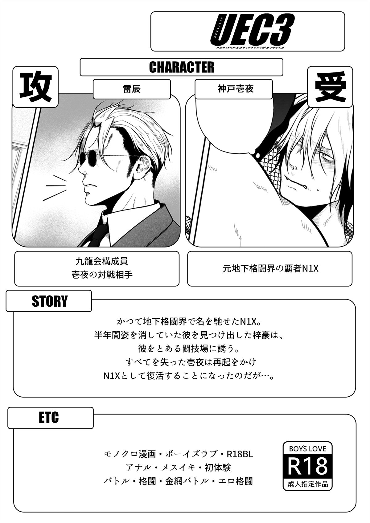 UEC3アルティメットエロティックチャンピオンシップ3