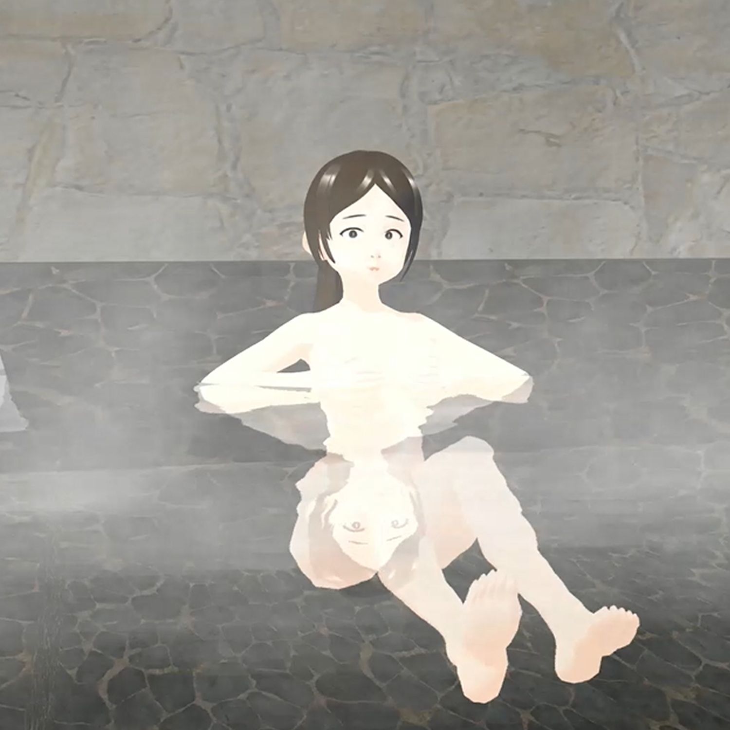 【期間限定】熟女温泉 全裸で入浴 北野聖子