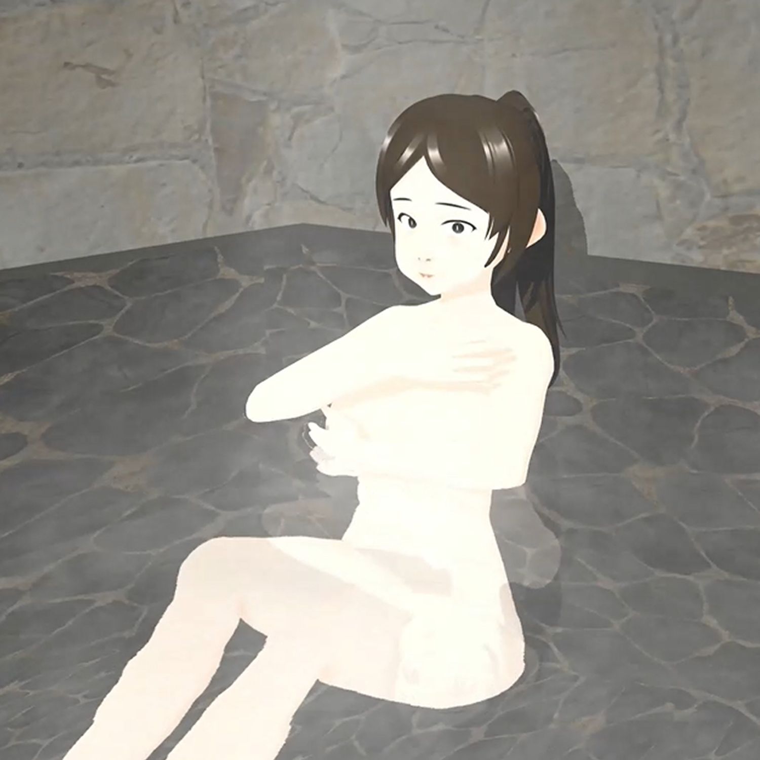 【期間限定】熟女温泉 全裸で入浴 北野聖子