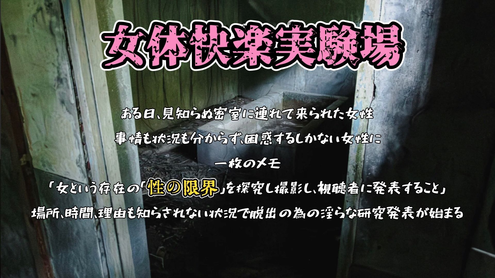 『女体快楽実験場』 被験体No，004「ねこまる」Stage，1 前編