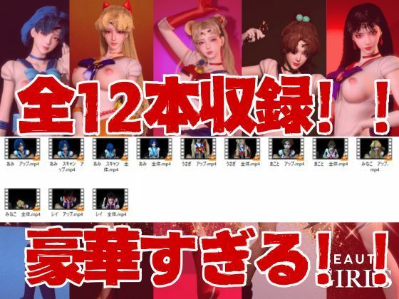 【美女大集合】セーラー戦士パラダイス・フェラ編【セーラームーン】