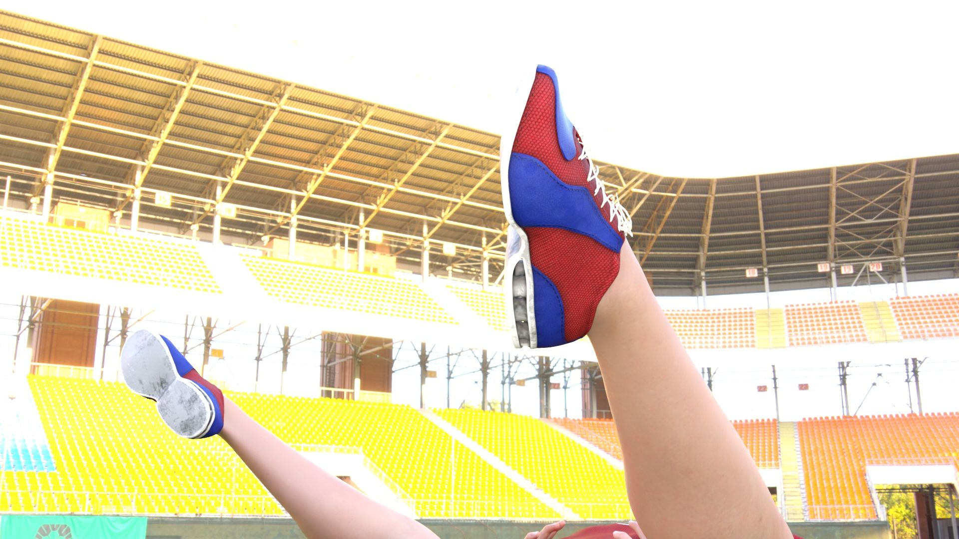 【▲100】生徒会長 一ノ瀬廻里 陸上部の助っ人として大会に出たところ、同じスタジアムに来ていたアメフト部の男子に犯●れる Vol.002（正常位B）