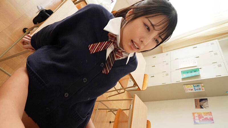 ねっとりベロチューと乳首舐めで誘惑 涎だらだら淫舌フェラで教師を沼らせる痴女J系 倉木しおり