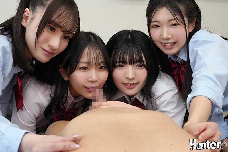 時代はルッキズムより勃起ズム!イケメン貧弱ペニスより何度でも射精OKギンギン絶倫棒を囲んで挟んでヤりたい放題!SEX狂い女子○生ハーレム